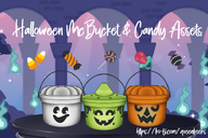 animated artist:qveenkeeks asset bucket candy candy_bag candy_corn candy_ring ghost halloween lollipop mcbucket_(mcdonalds) mcdonalds png price:free pumpkin tos:credit_optional tos:modification_prohibited tos:redistribution_prohibited witch // 750x500 // 275KB