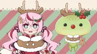 artist:raincandys asset_collection christmas clothes png reindeer tos:redistribution_prohibited // 1024x576 // 155KB