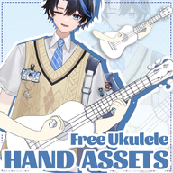 artist:kyokistudio asset hand_tracking live2d musical_instrument price:8usd ukulele // 780x780 // 621KB