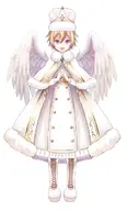 angel_wings artist:rokirokidan asset boots clothes cross crown dress fur_trim gesture hat jewel mantlet outfit png pope praying wings with_body // 621x1024 // 40KB