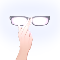 artist:7mcproductions asset glasses meme:push_glasses_up png with_arms // 1000x1000 // 183KB