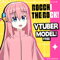 artist:paimamodels bochi_the_rock female flat_chest hitori_goto_(bochi_the_rock) live2d price:free tos:credit_required vtuber_model // 780x780 // 372KB