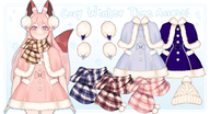 artist:lilistration asset christmas clothes dress ear_muffs has:bow has:button has:fur_trim has:mantlet hat png price:free scarf tos:modification_prohibited tos:resale_prohibited winter // 780x422 // 360KB