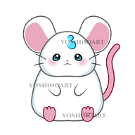 animal artist:yoshinoart live2d mascot mouse price:free tos:commercial_use_prohibited tos:credit_required tos:modification_prohibited vtuber_model // 1005x1005 // 184KB