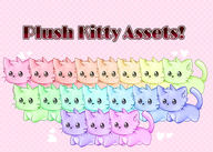 animal artist:rykerclouds asset cat mascot plushie png price:free // 780x557 // 314KB