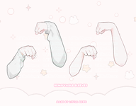 arms artist:littlemewn asset clothes customizable gesture:cat_hands live2d sleeves sweater // 780x609 // 120KB