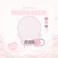 artist:littlemewn asset blood blood_drip heart knife live2d weapon with_mouth // 780x780 // 172KB