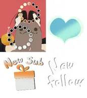 animated artist:inkcurry follow_alert gif heart loading_icon sub_alert // 1024x1144 // 61KB