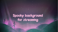 animated artist:goomiiu background forest halloween hill nighttime pattern:star price:free sky tos:redistribution_prohibited tos:resale_prohibited tree video // 780x430 // 476KB