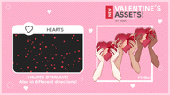 animated artist:tawaki asset chocolate_box food has:bow heart overlay particle_effect png price:free valentines_day webm with_arm // 780x439 // 111KB