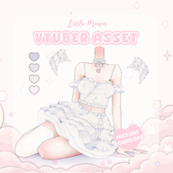 adjustable_chest angel_wings artist:littlemewn asset customizable_skin female live2d sitting skirt tos:redistribution_prohibited tos:resale_prohibited with_body // 780x780 // 331KB