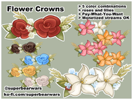 artist:superbearwars asset clothes crown flower flower_crown hat lily png rose valentines_day // 780x585 // 429KB