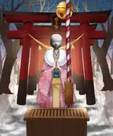 artist:rokirokidan asset bell clothes coat fur_trim new_years outfit pattern:flower png saisen_box scene shrine snow torii tos:modification_only_color tos:redistribution_prohibited tos:resale_prohibited tos:retweet_required tree winter with_body yukata // 500x600 // 32KB