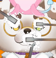artist:inkcurry asset gif live2d toothbrush // 376x386 // 134KB