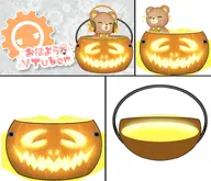 artist:karakuribear asset bear candy_bucket halloween has:face jack-o-lantern light plushie png pumpkin teddy_bear // 1563x1344 // 86KB