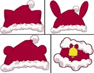 animal_ears arm_band artist:umtr211004 asset bear_ears bell cat_ears christmas clothes fur_trim hat png rabbit_ears santa_hat tos:redistribution_prohibited tos:resale_prohibited // 1757x1373 // 178KB