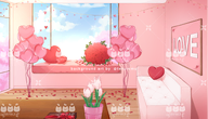 animated artist:terurumu background has:balloon has:couch has:flower has:flower_petal has:window living_room mp4 png price:5usd valentines_day // 780x447 // 332KB