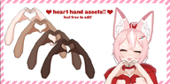 arm artist:lilistration asset gesture heart_hand png price:free tos:modification_allowed // 780x384 // 176KB