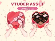 artist:marinki asset chocolate chocolate_box has:bow has:tag heart live2d price:5eur tos:credit_required tos:resale_prohibited valentines_day with_arm // 780x585 // 222KB