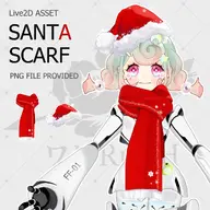 artist:wabi_ruth asset christmas clothes customizable hat pattern:snowflake png santa santa_hat scarf tos:commercial_use_allowed tos:credit_optional tos:modification_allowed tos:redistribution_prohibited tos:resale_prohibited // 1024x1024 // 227KB