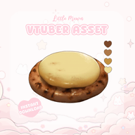 artist:littlemewn asset bread cheese food live2d naan // 780x780 // 246KB