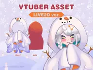 artist:marinki asset blanket carrot clothes coal hood live2d snow snowflake snowman tos:credit_required tos:resale_prohibited winter // 780x585 // 127KB