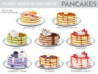 artist:jollyrose asset_collection food pancake png tos:credit_required tos:resale_prohibited // 780x593 // 325KB