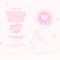 artist:littlemewn asset customizable female glow heart live2d magic painted_nails valentines_day with_arms // 780x780 // 124KB