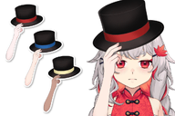 arms artist:utairo_works asset hat png ribbon tophat // 1024x683 // 180KB