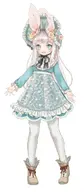 apron artist:yukinoa bonnet bow dress female flat_chest flower frills hat live2d long_hair price:free rabbit_ears shoes tos:commercial_use_allowed tos:credit_required tos:modification_prohibited tos:redistribution_prohibited vtuber_model // 446x1024 // 97KB