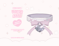 artist:littlemewn asset bell bow choker heart live2d necklace sparkle // 780x609 // 128KB