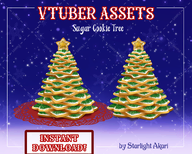 artist:starlightakari asset christmas christmas_tree cookie icing png price:3usd sprinkles sugar_cookie tos:alteration_prohibited tos:redistribution_prohibited // 780x624 // 527KB