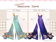 artist:wishevercore asset asymmetrical_dress clothes dress elf one_shoulder_dress pattern:flowers png price:free side_slit_dress tos:commercial_use_prohibited tos:credit_required tos:follow_required tos:redistribution_prohibited // 780x593 // 289KB