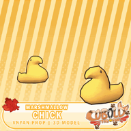 3d artist:coboldthefox asset candy chicken easter food marshmallow marshmallow_peep price:free tos:commercial_use_allowed tos:credit_optional unitypackage vnprop // 660x660 // 64KB