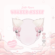 animal_ears artist:littlemewn asset bell cat live2d ribbon // 780x780 // 213KB