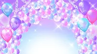 arch artist:rokirokidan background balloon birthday party png // 1024x576 // 45KB