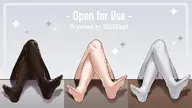 artist:seiseiart asset clothes feet feet_on_table legs png stockings with_legs // 1024x576 // 92KB