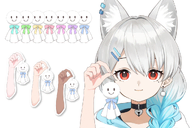 arms artist:utairo_works asset bow charm ghost ornament png smile teruterubouzu // 1024x683 // 193KB
