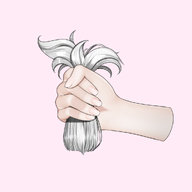 artist:misumurasaki asset customizable customizable_skin grab hair hair_pull live2d with_arms // 1000x1000 // 262KB