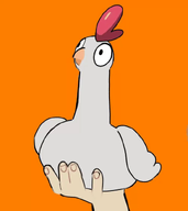 animal arms artist:inkcurry asset chicken holding live2d mascot // 720x810 // 81KB