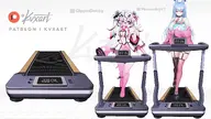 animated artist:kvxart asset exercise live2d treadmill walking // 1920x1080 // 271KB