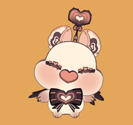animal artist:inkcurry character:moogle_(final_fantasy) halloween live2d mascot plugin:vts_pog series:final_fantasy tts_pet // 480x450 // 82KB