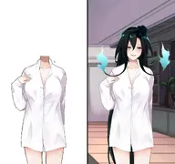 artist:evalia_arp asset bottomless clothes female large_chest only_boyfriends_shirt outfit png shirt with_body // 1920x1804 // 86KB