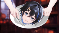 arms artist:kyokistudio asset disembodied_head eating food fork halloween knife plate png utensils // 1280x720 // 656KB