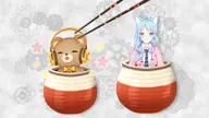 artist:karakuribear asset bowl chopsticks food png pot tos:modification_only_color // 1920x1080 // 190KB