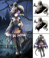 artist:rokirokidan asset bone clothes dress female halloween hat kneehighs lace lantern medium_chest outfit png ribcage skeleton skull spider_web tail thighhighs tos:retweet_required with_body // 1265x1496 // 127KB