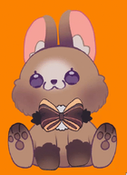 animal artist:inkcurry bow live2d mascot new_years plugin:vts_pog rabbit tts_pet // 480x658 // 110KB