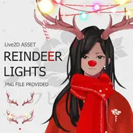 antlers artist:wabi_ruth asset christmas customizable deer has:candy_cane has:christmas_lights lights png price:free red_nose reindeer tos:alterations_allowed tos:commercial_use_allowed tos:credit_optional tos:redistribution_prohibited tos:resale_prohibited // 1024x1024 // 220KB