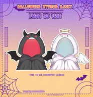 angel artist:mado_hime asset clothes demon halloween has:angel_wings has:demon_wings has:halo has:horns has:wings hoodie png price:free psd tos:credit_required // 780x809 // 194KB