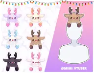 animal artist:mimi_vtuber asset christmas has:reindeer_antlers hat mascot mov png price:free reindeer tos:retweet_required webm // 1472x1152 // 172KB